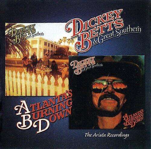 Dickey Betts : Great Southern & Atlanta's Burning Down CD (2015)