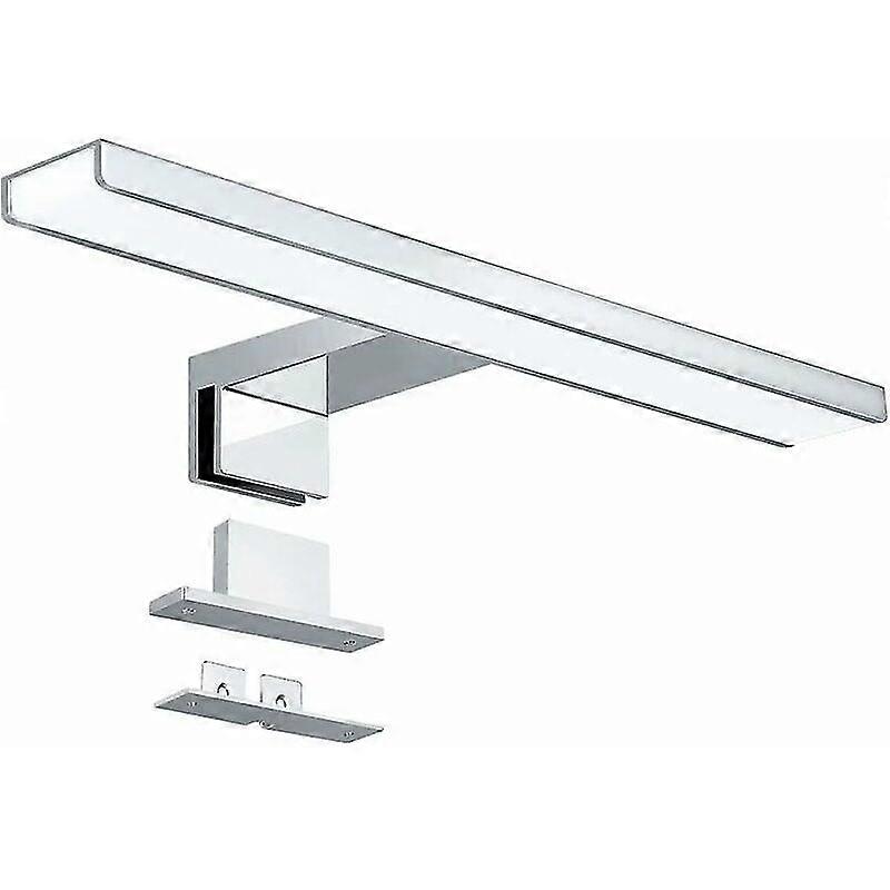 5500k Lumière miroir de salle de bain, 30cm 6w 230V & 650LM LED Wall Light, IP44 imperméable à l’eau, lumière blanche, économie d’énergie