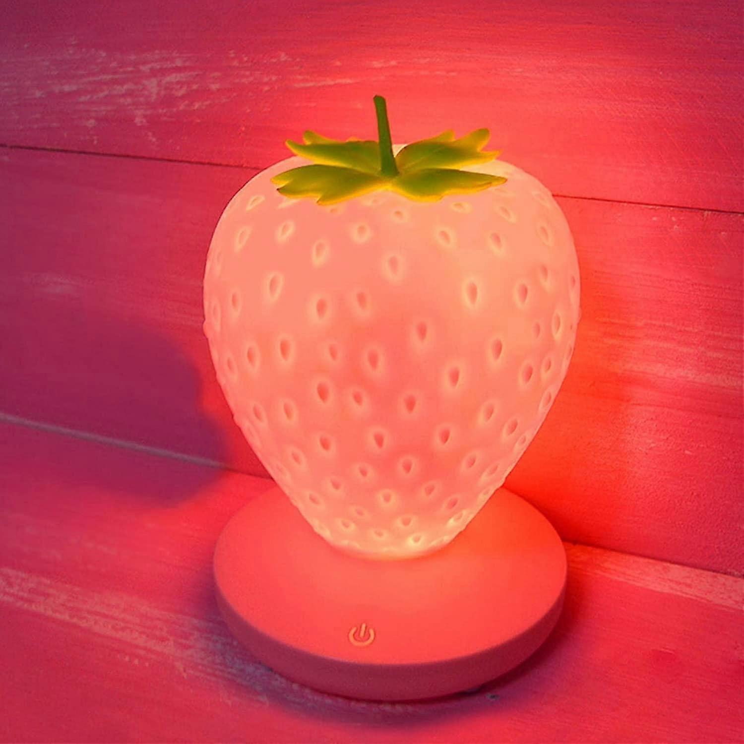 Usb Strawberry Night Light