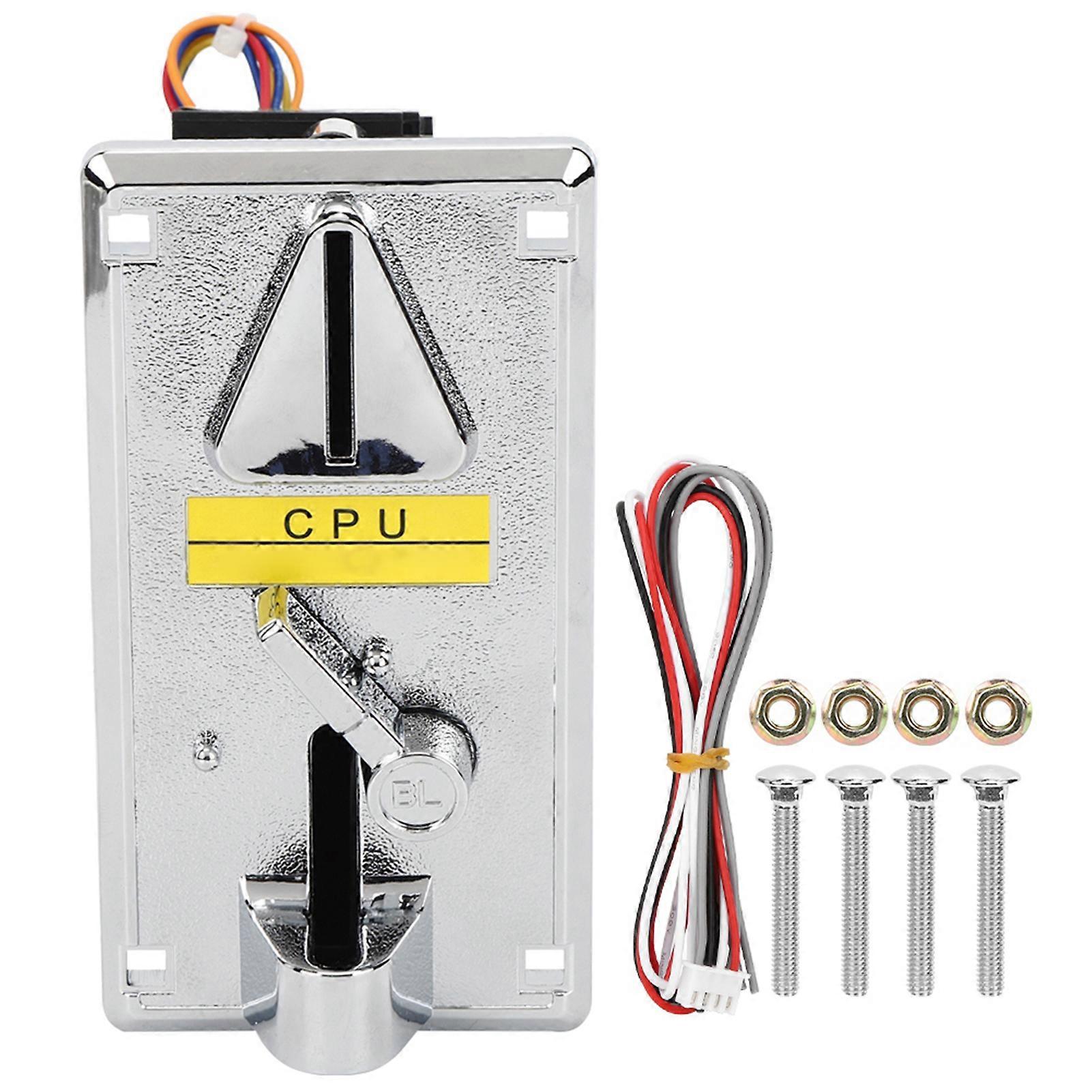 Comparative Coin Selector CPU Program Control Electroplating Panel with Flip CoverComparative coin selector(electroplating panel)