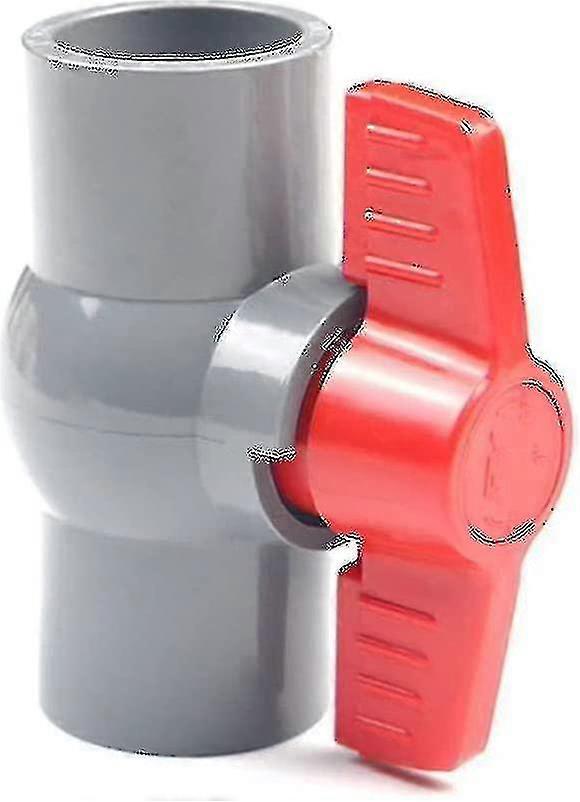 PVC-kulventil, plastkulventil (40 mm)