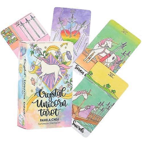 Tarot Cards - Crystal Unicorn - Enchanting Crystal Vision