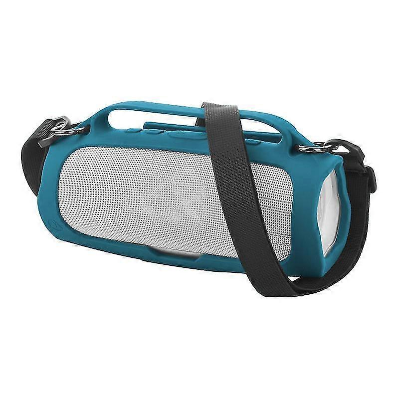 Funda de silicona compatible con altavoz Bluetooth JBL Charge 4 con correa