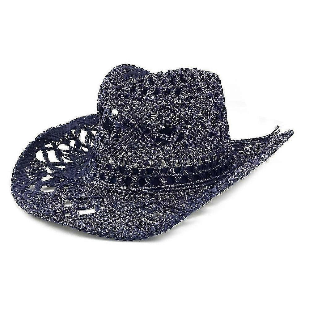 Men  Women's Woven Straw   Hat Summer Beach Sun Hat , Adjustable
