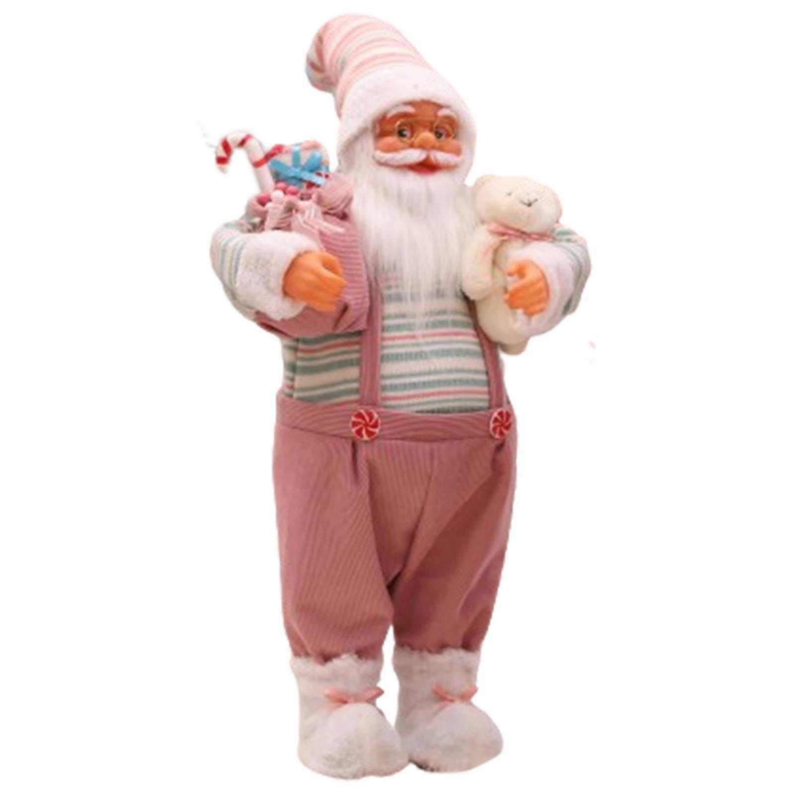 Julemandsfigur Klassisk dekorativ juledukke til kontor desktop jul