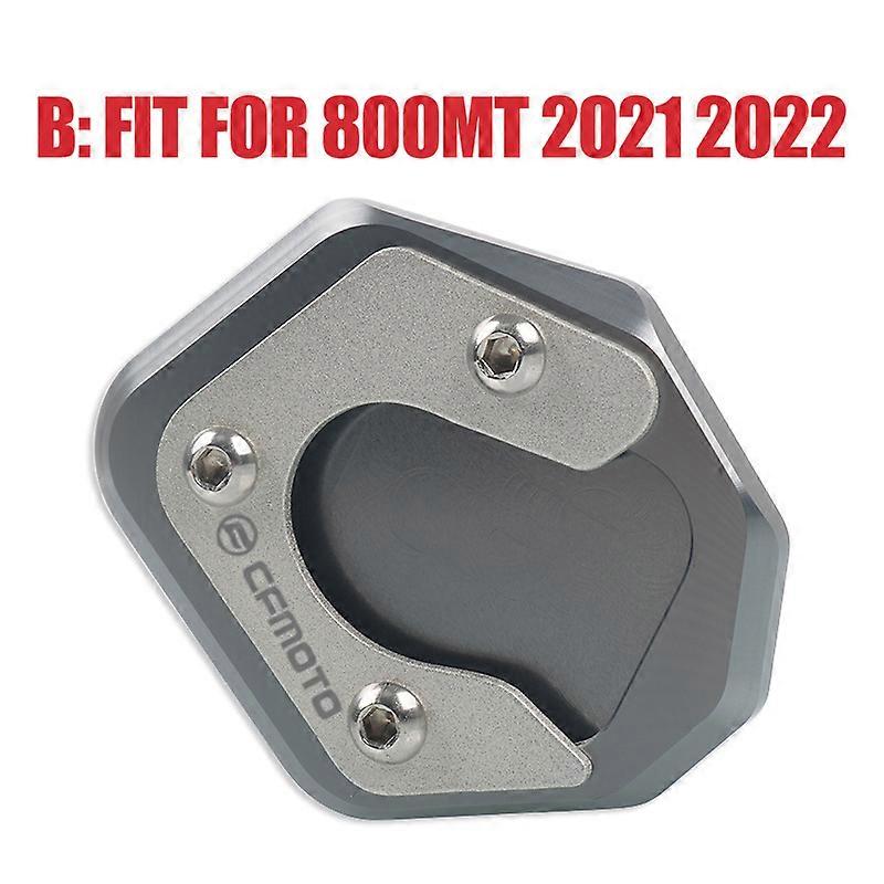 For CFMOTO 800MT 800 MT MT800 2022 2022 Side Stand Enlarger Plate Kickstand Extension Foot Shelf Support