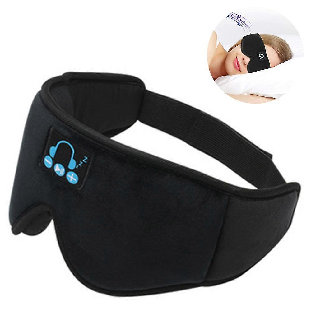 Enjoy Music and Quality Sleep with Sleep Mask with Bluetooth Headphones - 3D Sleeping Blackout Eye Cover