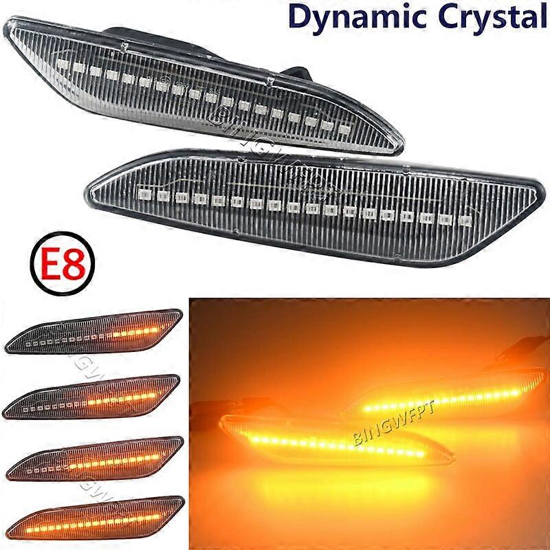 1 Pair LED Dynamic Side Marker Light Arrow Turn Signal Blinker Lamps For Alfa Romeo 156 147 For Fiat Tipo Lancia Delta 3 Ypsilon Motor Vehicle Lightin