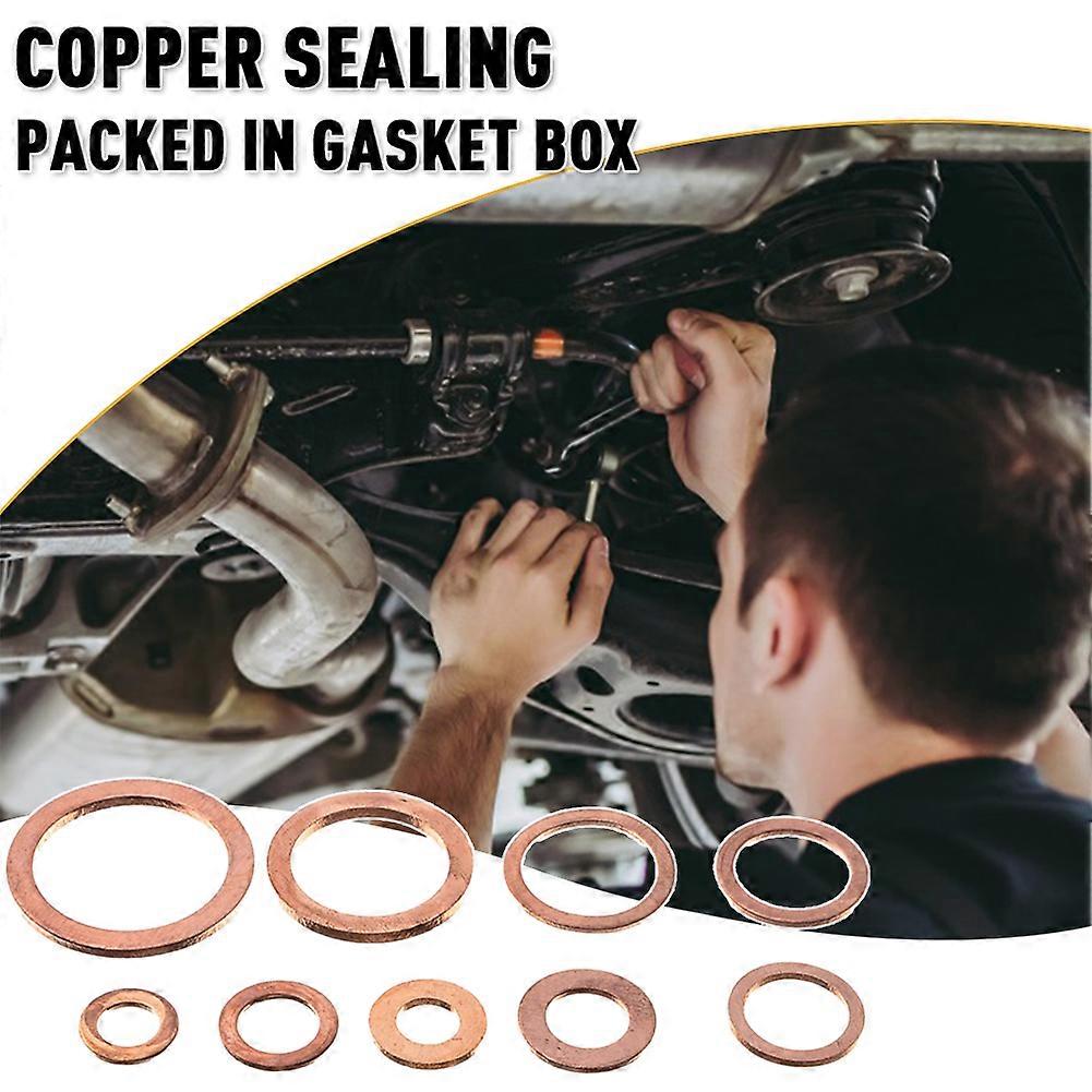 Multipurpose Copper Washers Good Electrical Sump Plug Sealing Gasket For Screws