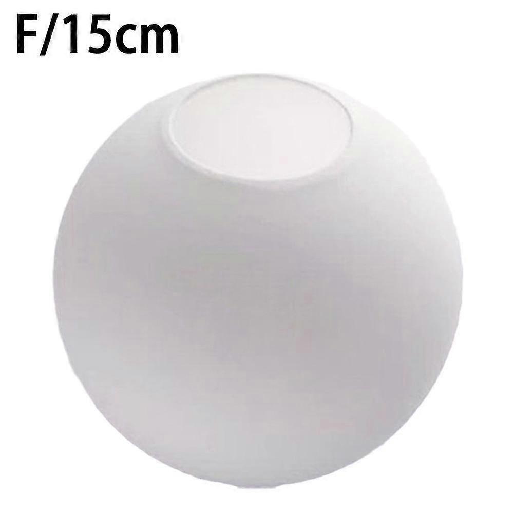 Matte White Globe Glass Abat-jour Remplacement Round Light Cover Fix 15cm