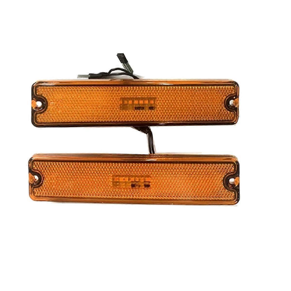 Amber Side Marker Light 56001424 12401.06 fits 87–95 Jeep Wrangler YJ main image 0