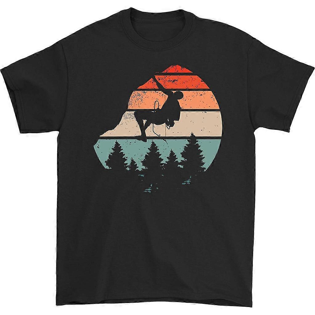 Silhouette Rock Climber T-shirt