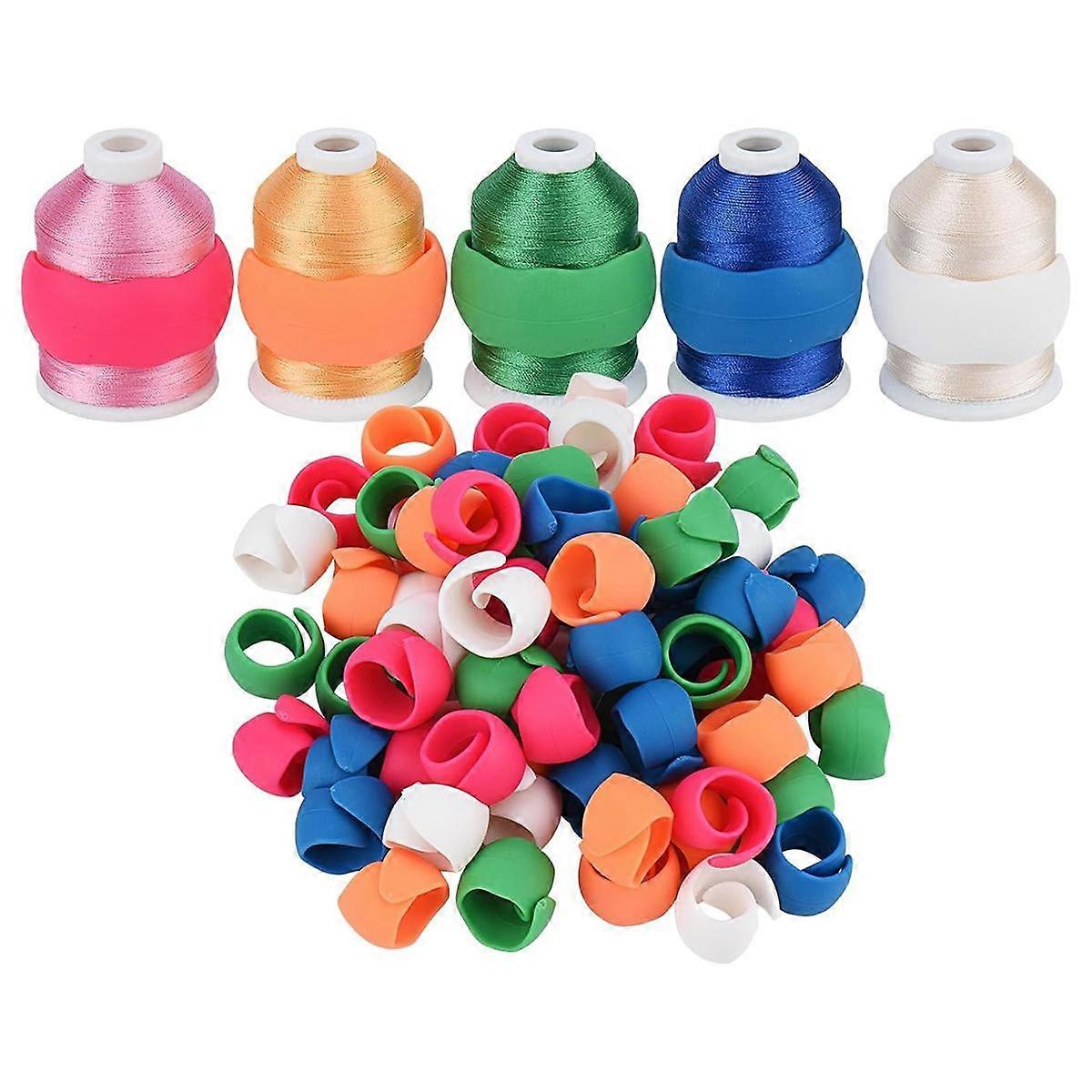 66PCS Embroidery Thread Holder-Keep Thread Spool Organized - Thread Spool Holder for Embroidery Thread,Sewing
