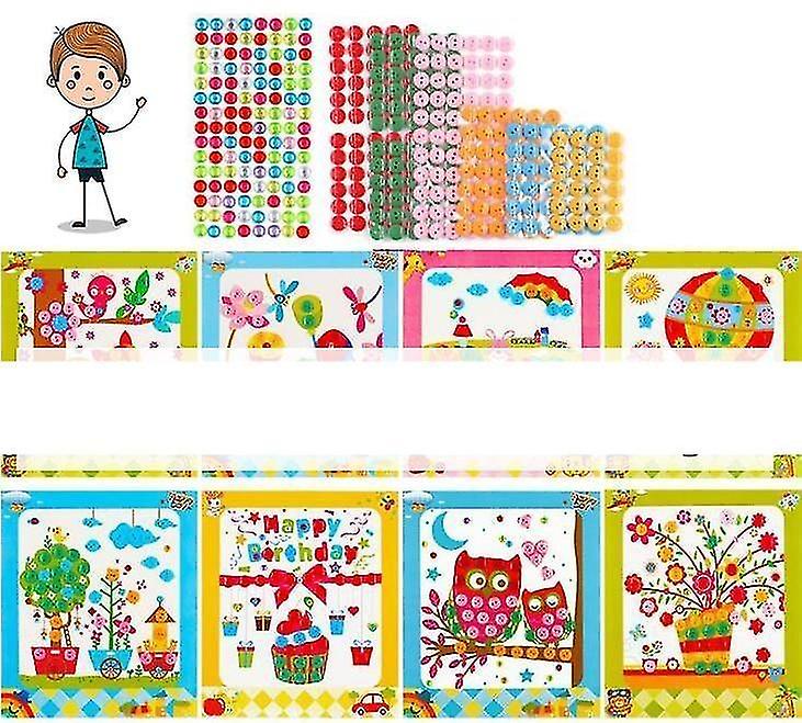 Drawing Painting Kits Button Stickers Drawing Toy