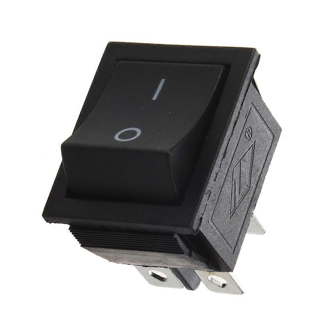 AC 250V 16A 4 Pin AÇIK/KAPALI I/O 2 Konumlu DPST Snap in Boat Rocker Anahtarı 28x21mm