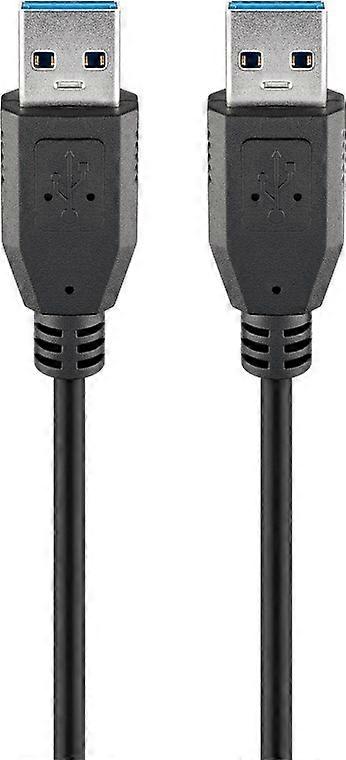 Goobay SuperSpeed USB 3.0 Kabel, 0,5m - Sort