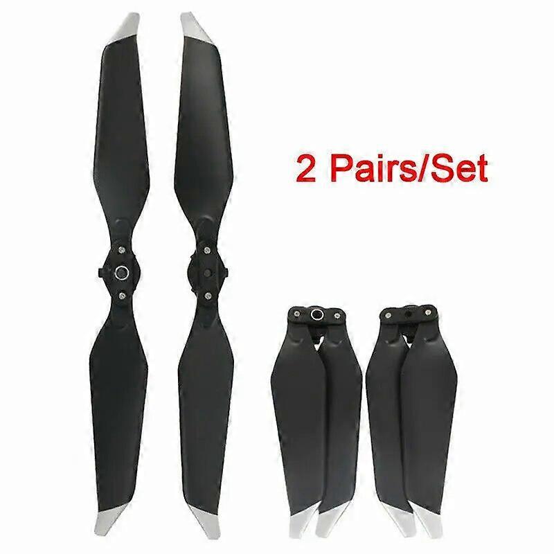2 Pairs Low-Noise Quick-Release Color Propellers 8331F For DJI Mavic PRO Platinum Drone