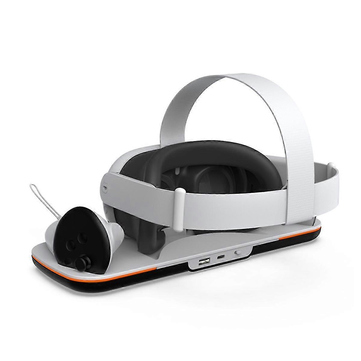 For Meta Quest3 Vr Headset Charging Cradle Meta Quest3 Handle Contact Type Multi-function Convenient Cradle Charger