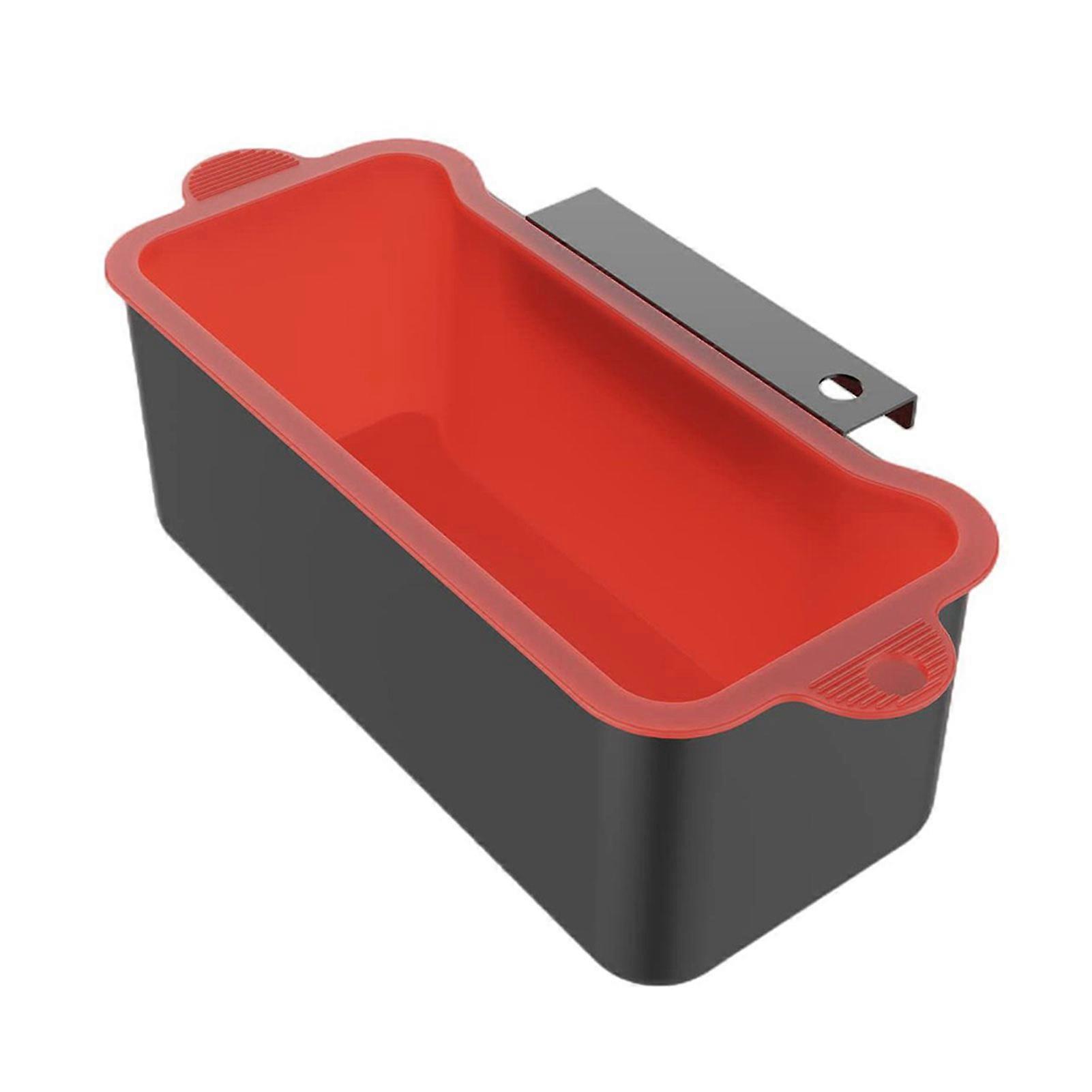 Silicone BBQ Griddle Grease Catcher Thick Anti-Slip Handle Washable Cup for Outdoor Barbecue Accessories