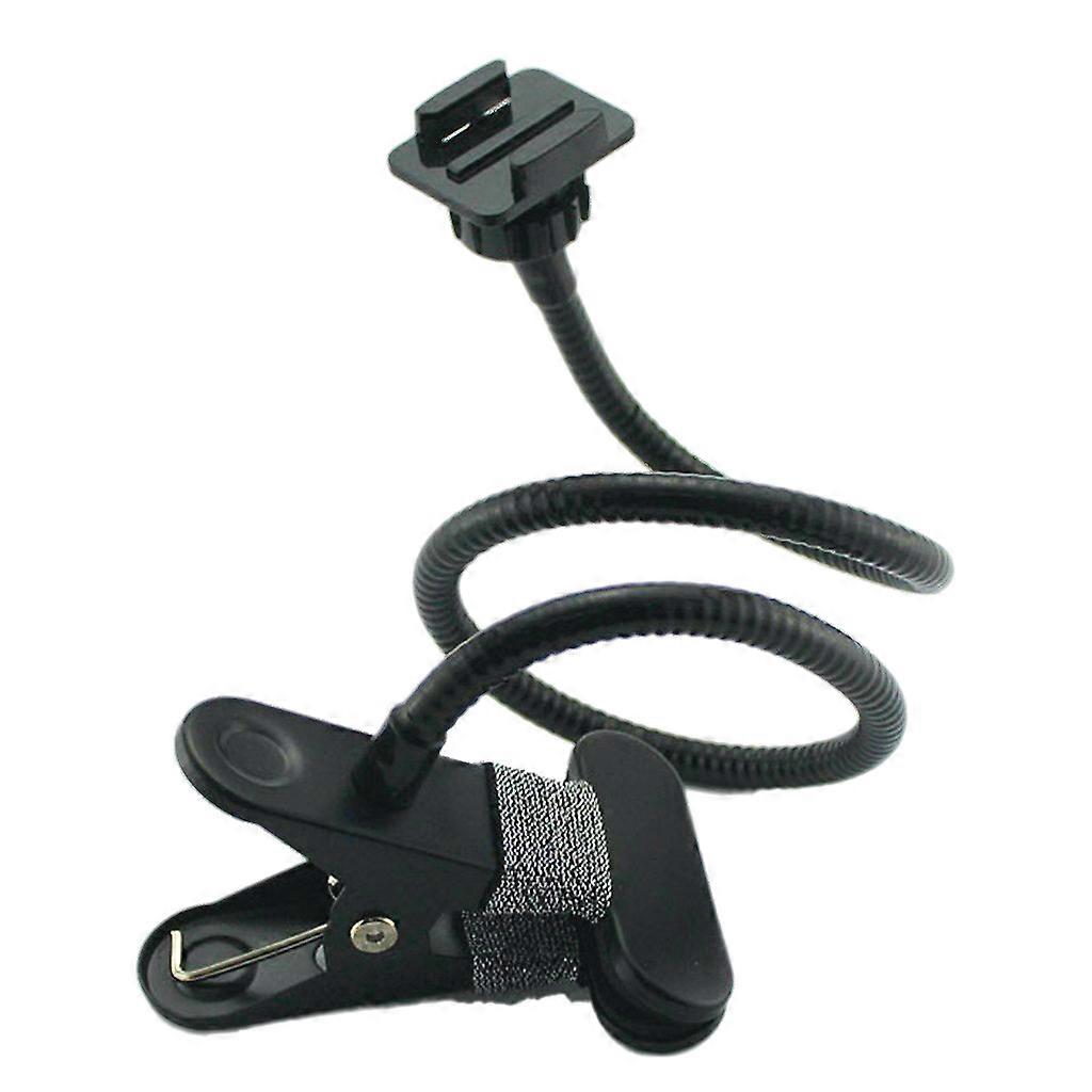 Ajustable Jaws Flex Clamp Mount 13.4 inches Gooseneck Extension for GoPro Hero 9/8/7/6/5/4/2/Session DJI OSMO Action Xiaomi Yi