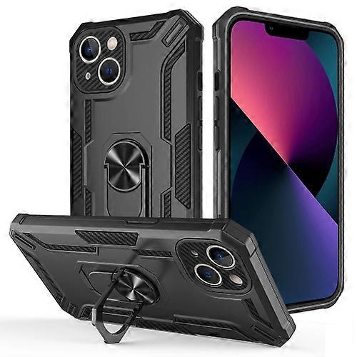 For iPhone 15 Warship Armor 2 in 1 Shockproof Mobile Phone Case