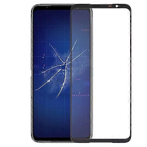 For Asus ROG Phone 6 AI2201-C AI2201-F Front Screen Outer Glass Lens with OCA Optically Clear Adhesive