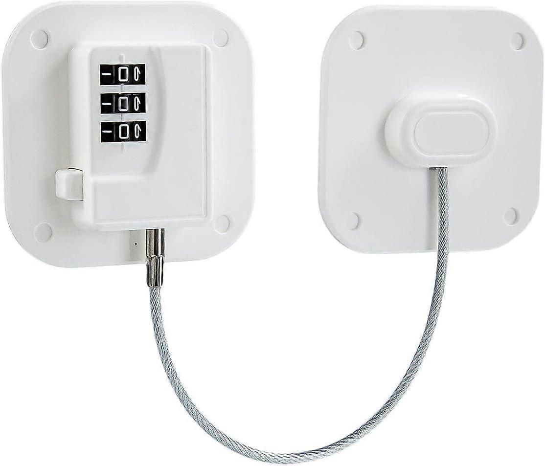 Fridge Lock Keyless Fridge Lock Child Safety Fridge Lock with Digital Combination,2024 Ping