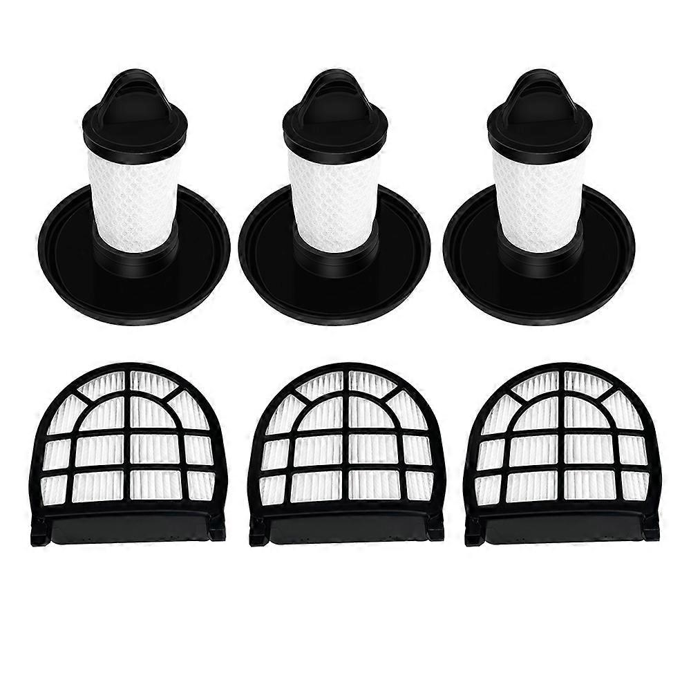 6Pcs Replacement Spare Parts Hepa Filter for LZ600 LZ601 LZ602 LZ602C Vacuum Cleaner Filter Element