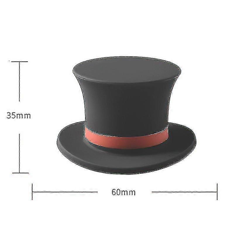 1pc Magic Hat Shape Champagne Cork / Reusable Sealing Machine Wine Stopper /