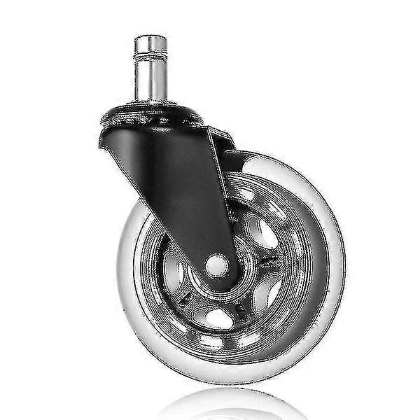 Office Owl Rollerblade Caster Wheels for Universal Chair - Wheel Replacement