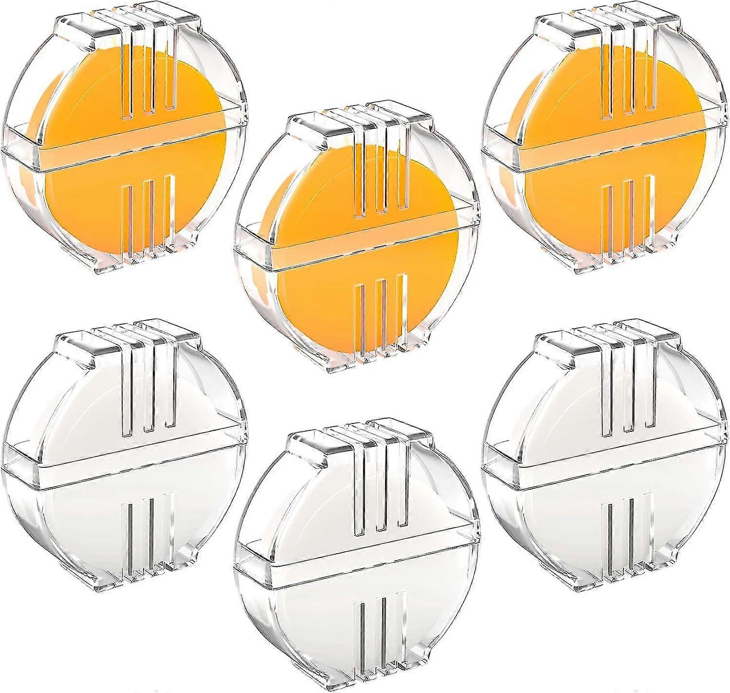 6pcs Beeswax Thread Conditioner Thread Wax Sewing With Plastic Box Thread Magic Thread Conditioner For Making Strengthening Line White Thread Wax Sewi