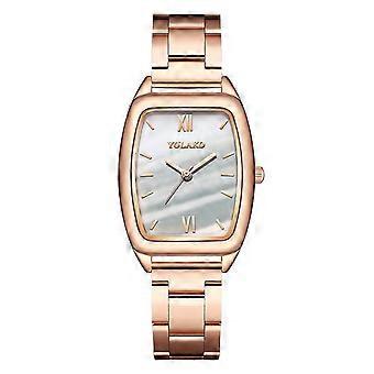 Vrouwen casual vintage meerlaags polshorloge weven wrap lederen armband