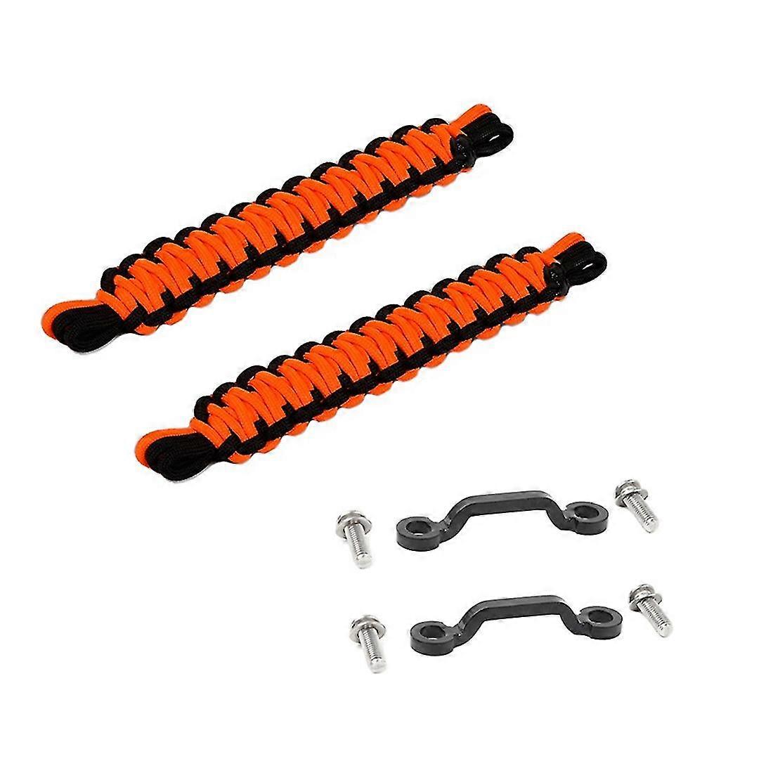 Paracord Door Limiting Straps, Door Limit Footman Loop Bracket With Torx Screws For Wrangler Jk 200