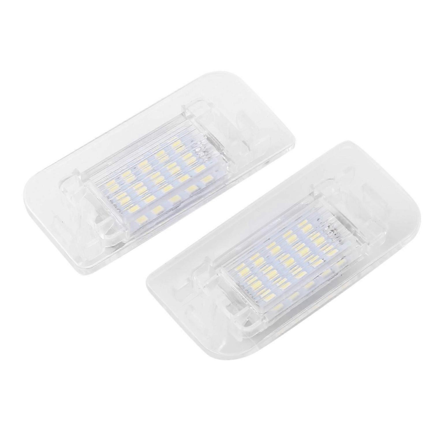 A luz traseira do carro é compatível com W242 W246 B-Klasse LED License Plate Light A2468201566 PZ