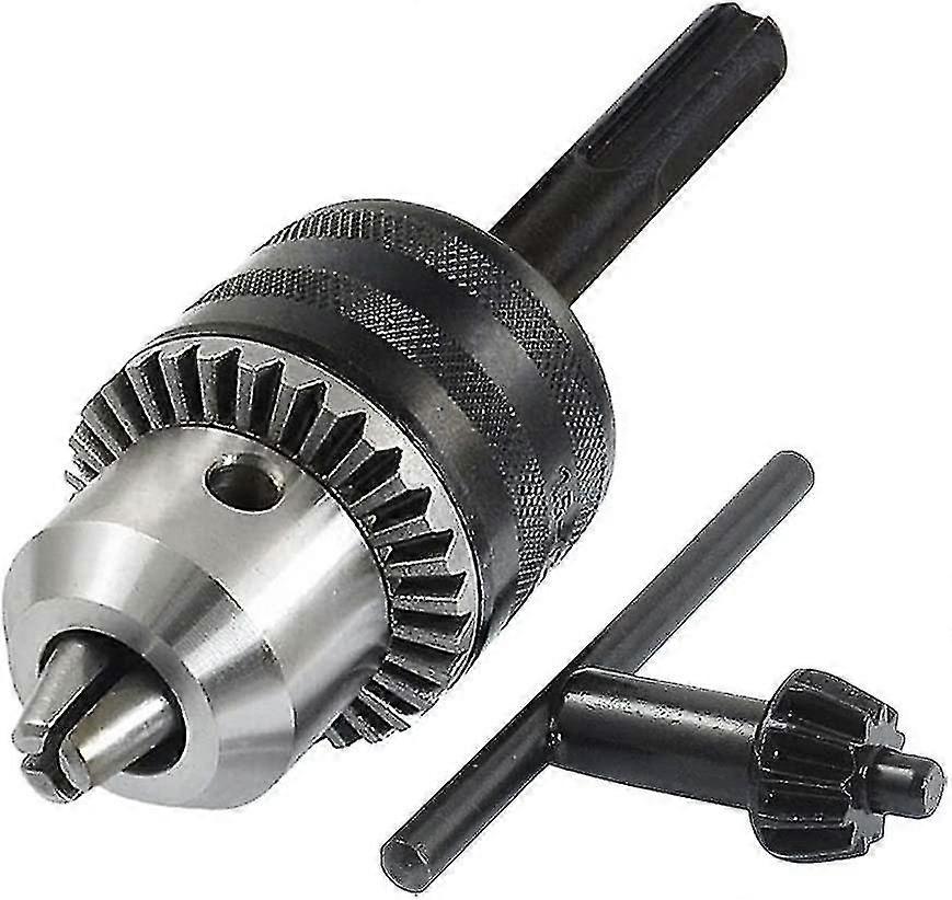 1.5mm - 13mm Capacity 1/2-20unf Key Drill Chuck Hammer Adapter W Sds Plus Shank