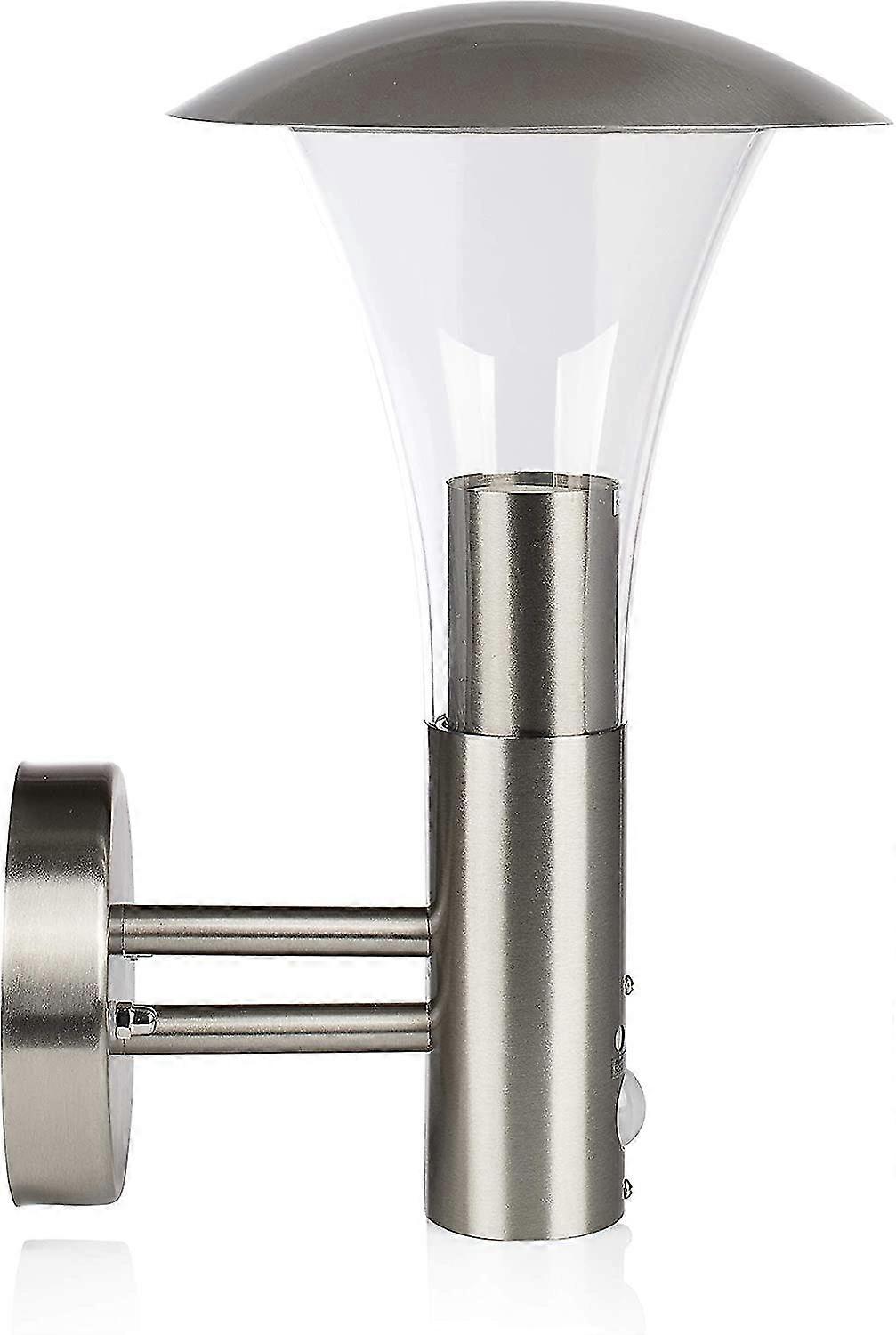 Wall Light 5000.318 Milo Stainless Steel Motion Sensor E27 Fitting Modern Design