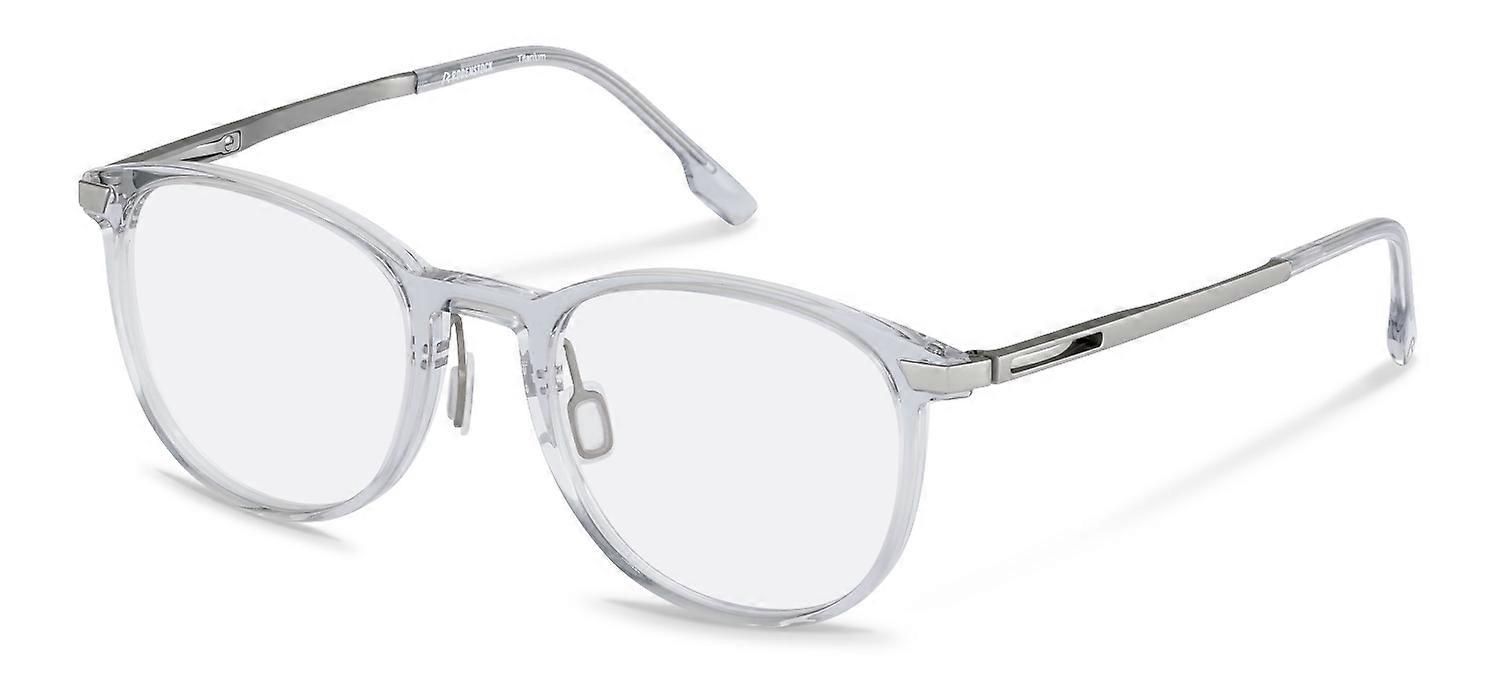 Eyewear Frames Rodenstock R7163 B000 light grey/silver 54/21/145 MAN