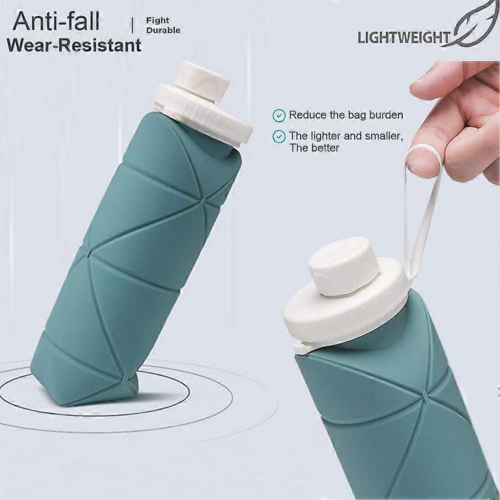Bouteille d'eau pliable sans BPA 06122