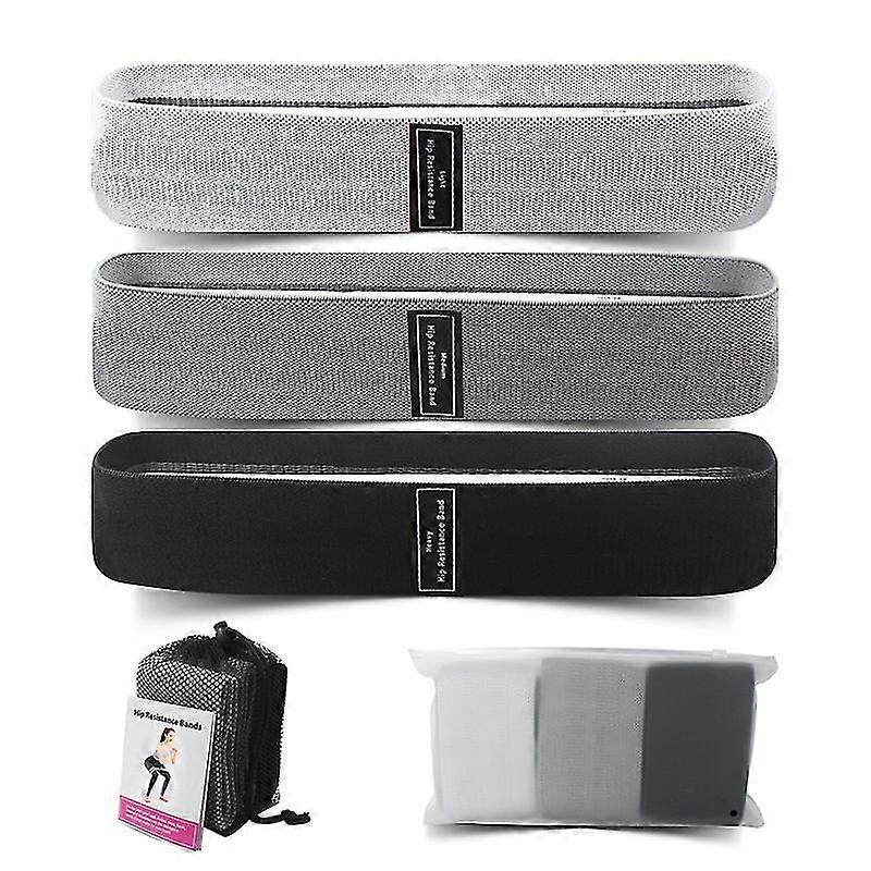 3pcs חגורת יוגה, חגורת כושר, חגורת מפשעה, חגורת התעמלות, רצועת התנגדות, חגורת מרים ישבן סקוואט חגורת ירך מעגל ירך