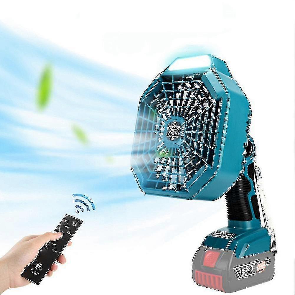 Vertical Fan Usb Fan For Bosch 18v Lithium Battery With Light - XC