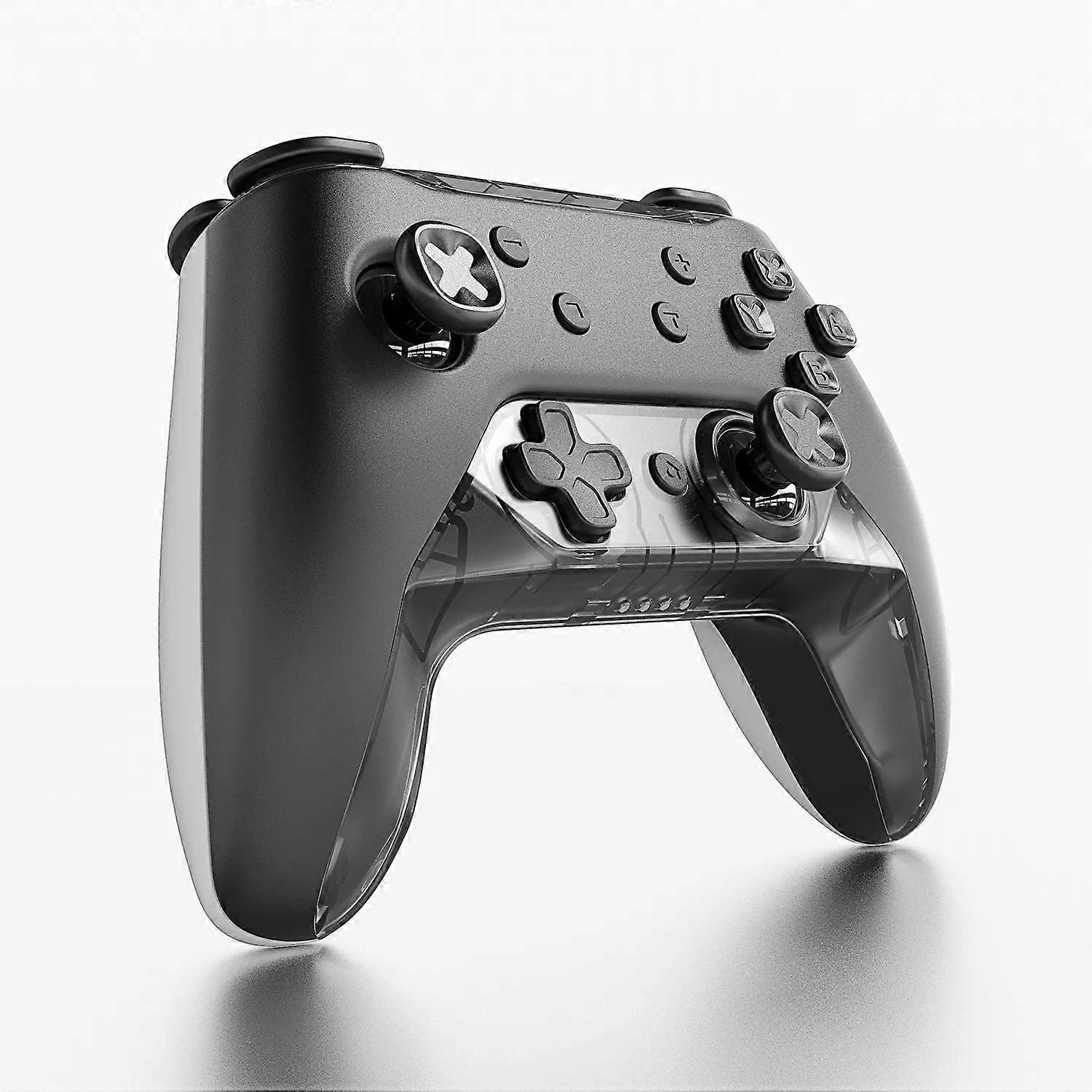 Wireless Pro Controller Compatible for Nintendo Switch/Lite/OLED,Switch Controller Support LED Light/6-Axis/Turbo/Dual Vibration