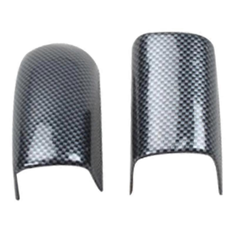 2 Pcs Abs Co-pilot Car Dashboard Trim