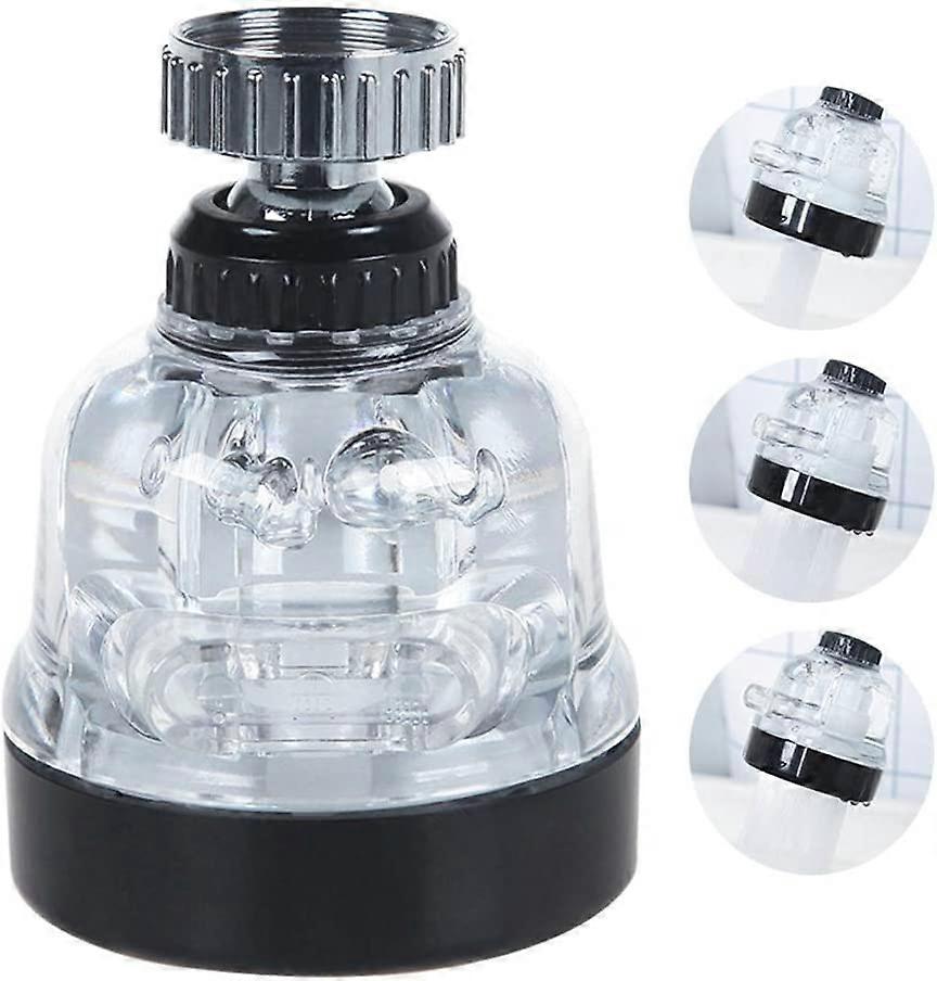Tap aerator can rotate 360 degrees three water modes