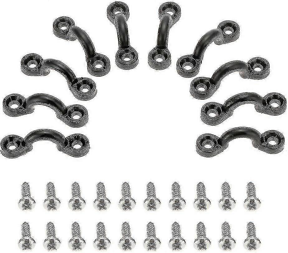 10 Nylon Bune Deck Loops To Fasten The Eyelet S 20 Screws, Suitable For Boat K Deck Riggin