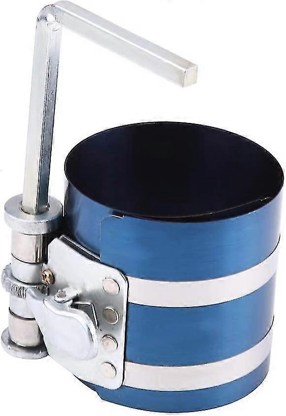 Piston Ring Compressor Car Engine Piston Ring Tool Piston Ring Compressor (blue) (1pcs)