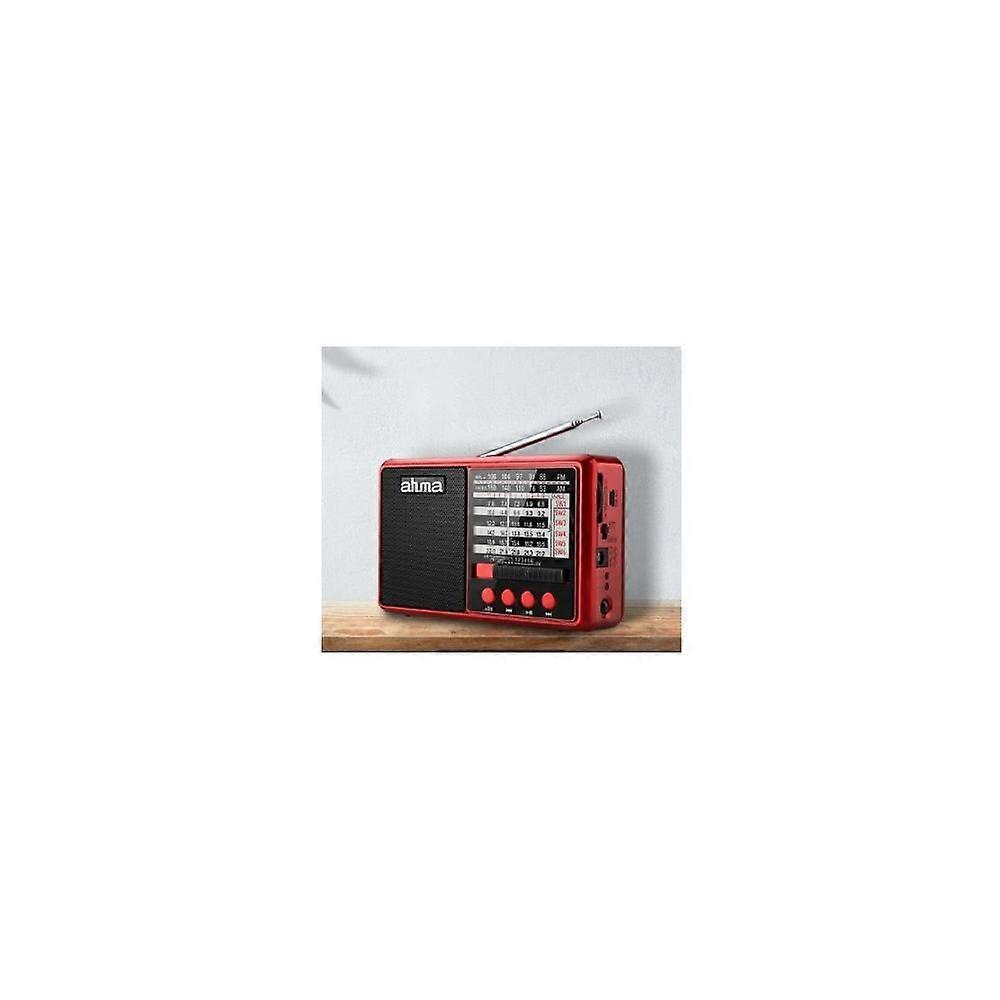 A10 Semiconductor Radio Senior New Portable Full Band Charging Professional Plug-in Card Red