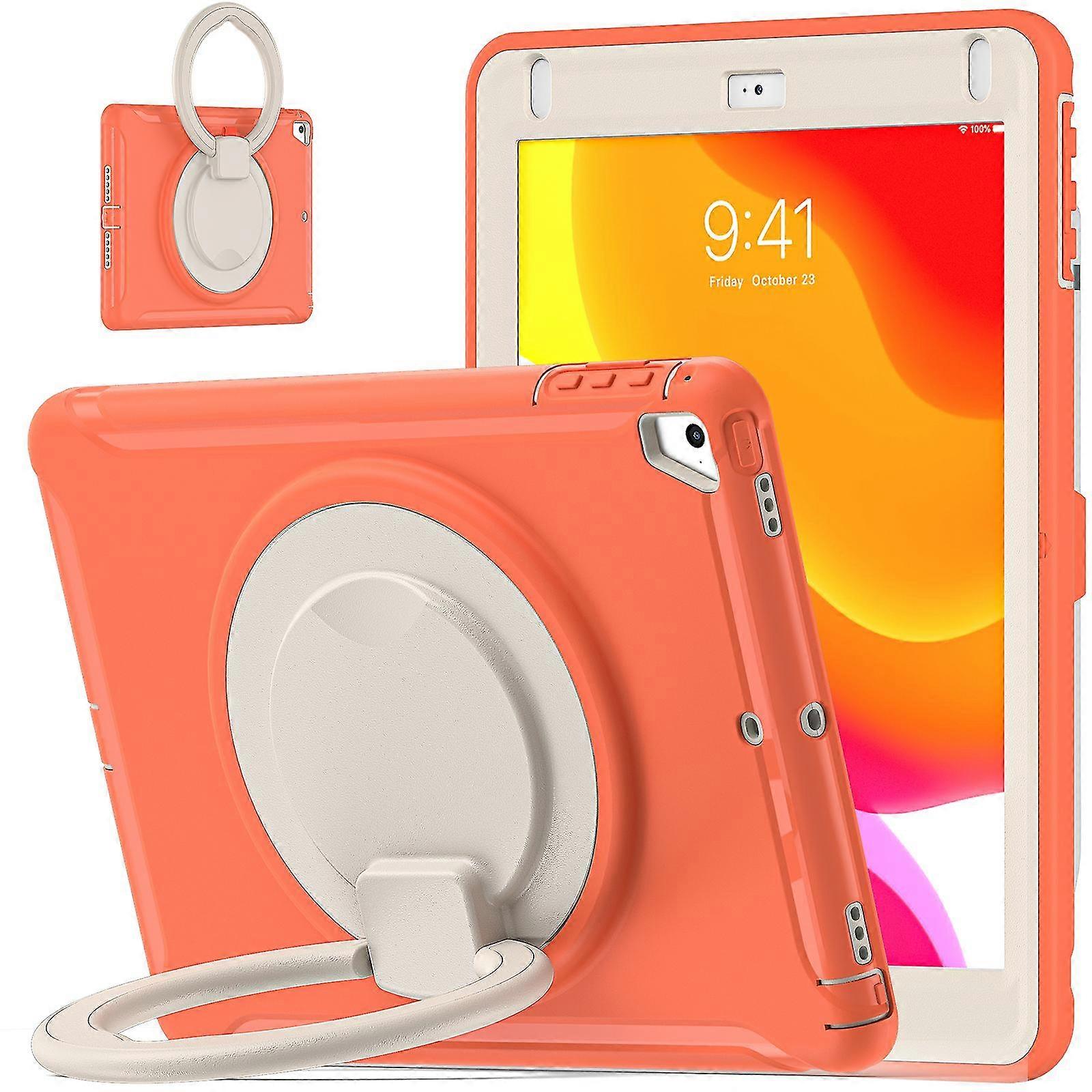 Case With Swivel Stand for Ipad 9.7-inch, Shock-proof, Camera-proof