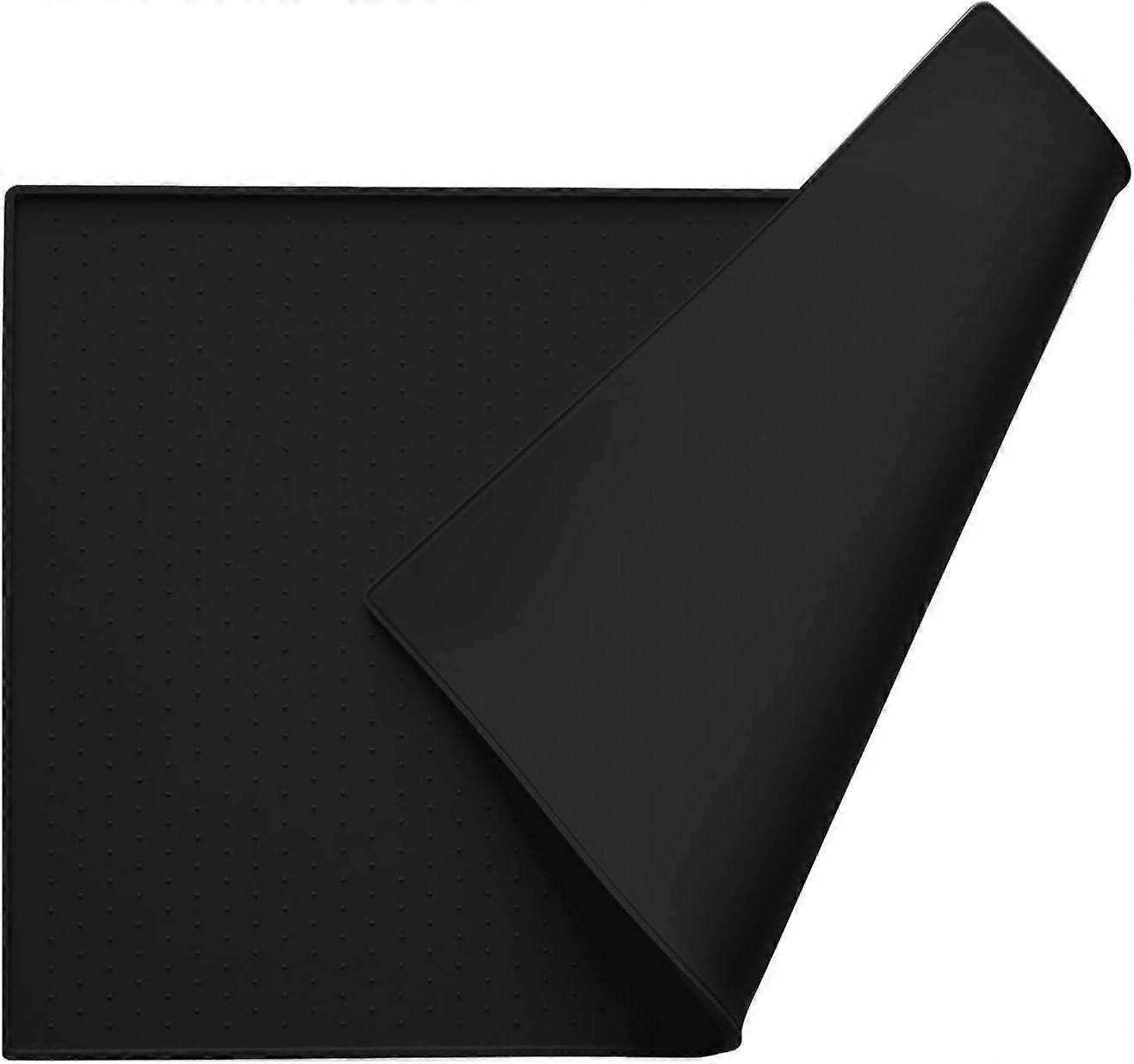Silicone Pet Feeding Mat - Waterproof, Raised Edges, Prevent Spills - Easy Clean Tray