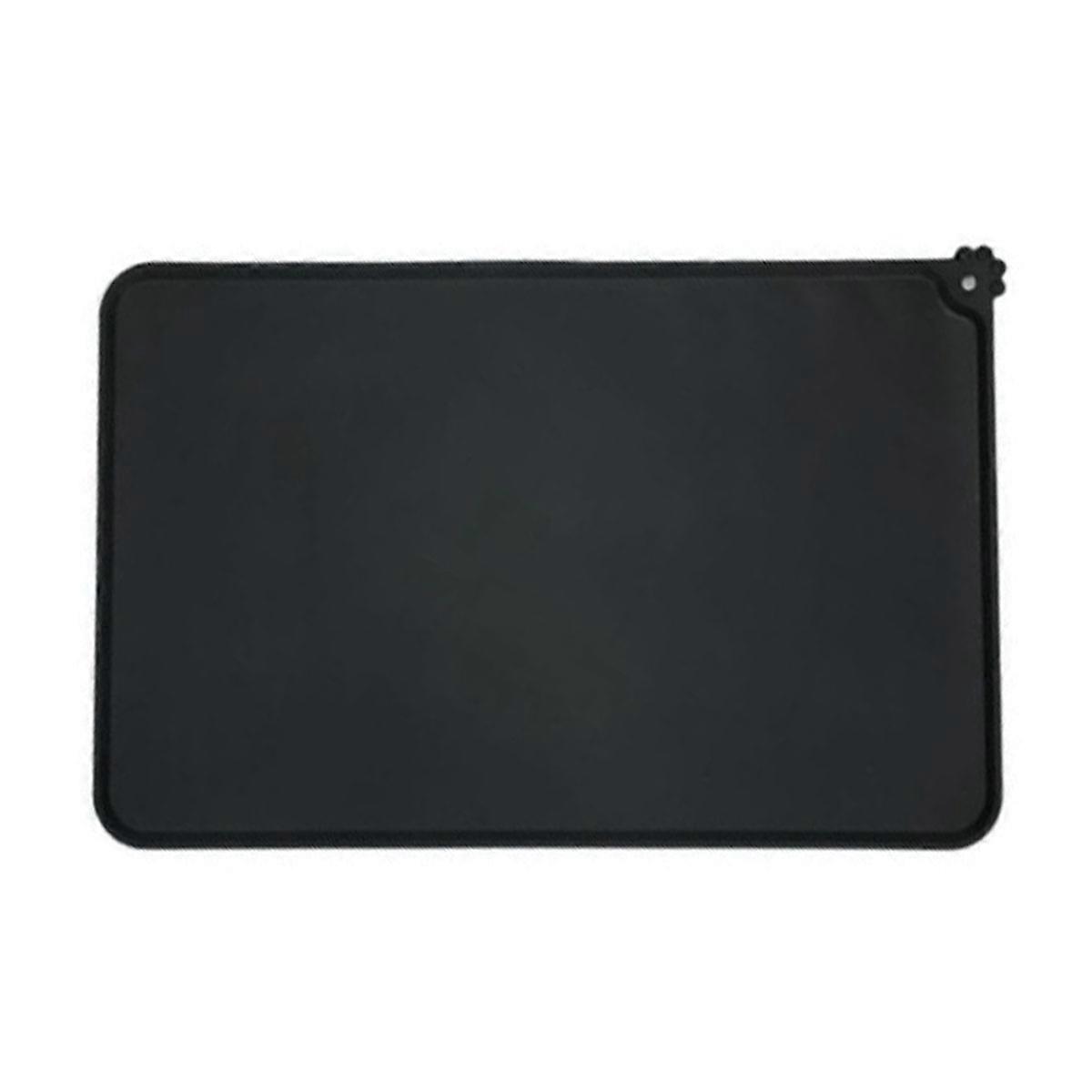 シリコーン防水犬猫ペット給餌マット、滑り止め、簡単に掃除できるペット犬猫ボウルマットプレースマット