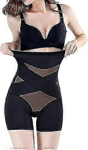 High Waisted Shaper,cross Compression Abs Butt Lifter Shaping Pants
